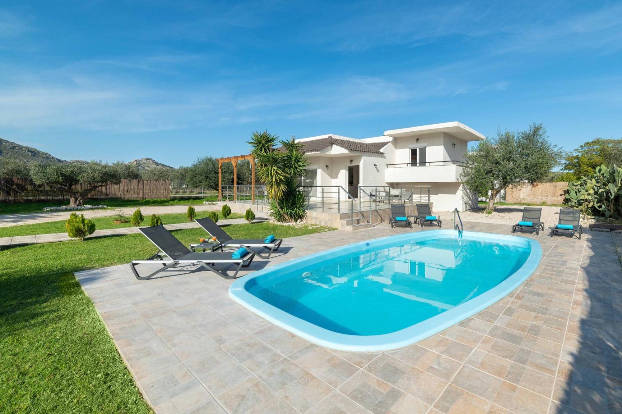 Sugar View Villa In Kolymbia Ngoại thất bức ảnh
