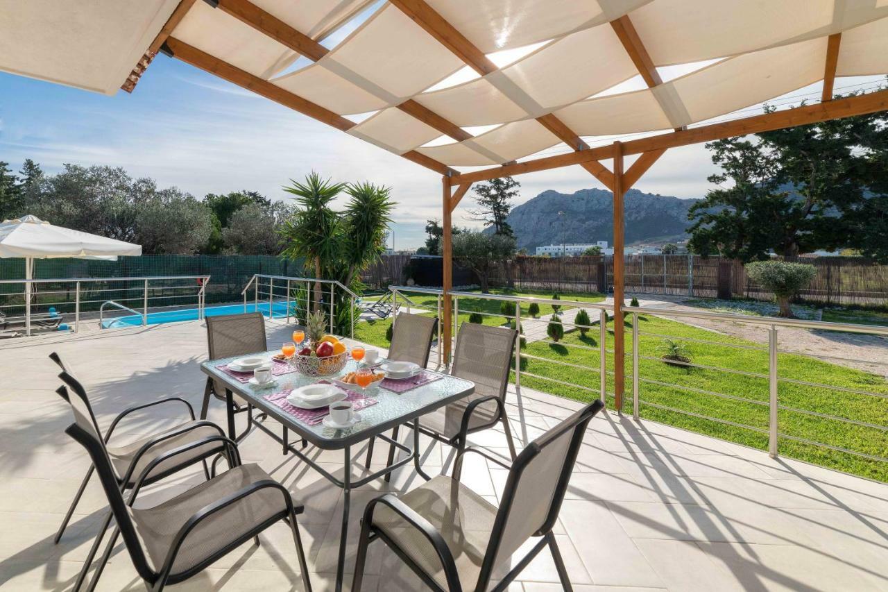 Sugar View Villa In Kolymbia Ngoại thất bức ảnh